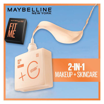 Maybelline - Fit Me Fresh Tint Spf 50 + Vitamin C Foundation - 06